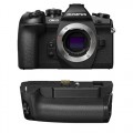 Olympus OM-D E-M1 Mark II Mirrorless Micro Four Thirds Digital Camera with Battery Grip Kit
