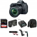 Canon EOS 6D Mark II DSLR Camera with 24-105mm f/3.5-5.6 Lens Video Kit