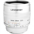 Lensbaby Velvet 28mm f/2.5 Lens for Sony E (Silver)