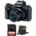 Canon PowerShot G1 X Mark III Digital Camera with Accessories Kit