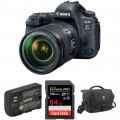 Canon EOS 6D Mark II DSLR Camera with 24-105mm f/4L II Lens and Accessory Kit