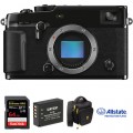 FUJIFILM X-Pro3 Mirrorless Digital Camera Body Deluxe Kit (Black)