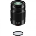 Panasonic Lumix G X Vario 35-100mm f/2.8 II POWER O.I.S. Lens with UV Filter Kit