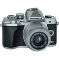 Olympus OM-D E-M10 Mark III Mirrorless Digital Camera with 14-42mm II R Lens (Silver)