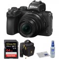 Nikon Z 50 Mirrorless Digital Camera with 16-50mm Lens and Accessories Kit