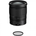 Nikon NIKKOR Z 24-70mm f/4 S Lens with UV Filter Kit