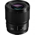 Designed for full-frame L-mount mirrorless cameras, the Panasonic Lumix S 50mm f/1.8 is a sleek and compact standard-length prime
