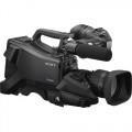 Sony Full HD Studio Camera with 3.5" Portable Viewfinder, Mic, and 20x Lens