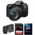 Canon EOS 90D DSLR Camera with 18-135mm Lens and Software Kit