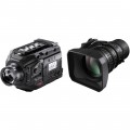 Blackmagic Design URSA Broadcast Camera Kit with Fujinon 2/3" Mount LA16x8BRM-XB1A Lens