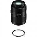 Panasonic Lumix G Vario 45-200mm f/4-5.6 II POWER O.I.S. Lens with UV Filter Kit