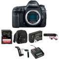 Canon EOS 5D Mark IV DSLR Camera Body Video Kit