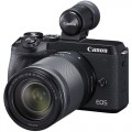 Canon EOS M6 Mark II Mirrorless Digital Camera with 18-150mm Lens and EVF-DC2 Viewfinder (Black)