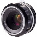 Voigtlander Ultron 40mm f/2 SL IIS Aspherical Lens for Nikon F (Silver Rim)