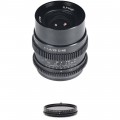 SLR Magic Cine 25mm f/1.4 Lens and Variable ND Filter Kit (Sony E-Mount)