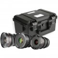 Meike 3-Lens Kit Sony E with Hard Case (25mm, 35mm, 50mm)