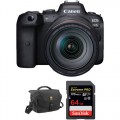 Canon EOS R6 Mirrorless Digital Camera with 24-105mm f/4L Lens and Free Accessory Kit