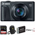 Canon PowerShot SX740 HS Digital Camera Deluxe Kit (Black)