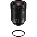 Panasonic Lumix S 24-105mm f/4 Macro O.I.S. Lens with UV Filter Kit