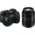 Panasonic Lumix DMC-G85 Mirrorless Micro Four Thirds Digital Camera with 12-60mm and 45-200mm Lenses Kit