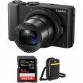 Panasonic Lumix DMC-LX10 Digital Camera with Free Accessory Kit
