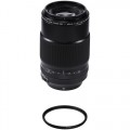 FUJIFILM XF 80mm f/2.8 R LM OIS WR Macro Lens with UV Filter Kit