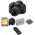 Nikon D5600 DSLR Camera with 18-55mm Lens Basic Kit