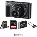 Canon PowerShot SX620 HS Digital Camera Deluxe Kit (Black)