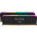 Crucial 32GB Ballistix MAX RGB DDR4 4000 MHz UDIMM Gaming Desktop Memory Kit (2 x 16GB, Black)