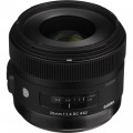 Sigma 30mm f/1.4 DC HSM Art Lens for Sony A