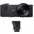 Sigma dp2 Quattro Digital Camera and LVF-01 Viewfinder Kit