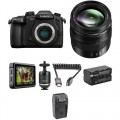 Panasonic Lumix DC-GH5 Mirrorless Micro Four Thirds Digital Camera with 12-35mm Lens and Ninja V Kit
