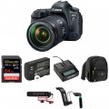 Canon EOS 6D Mark II DSLR Camera with 24-105mm f/4 Lens Video Kit