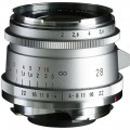 Voigtlander 28mm f/2.0 Ultron Vintage Aspherical VM Lens Type II (Chrome)