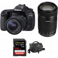 Canon EOS 80D DSLR Camera with 18-55mm and 55-250mm Lenses Kit
