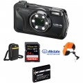 Ricoh WG-6 Digital Camera Deluxe Kit (Black)