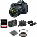 Canon EOS 6D Mark II DSLR Camera with 24-105mm f/4 Lens Basic Kit