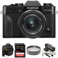 FUJIFILM X-T30 Mirrorless Digital Camera with 15-45mm Lens and Accessories Kit (Black)