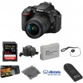 Nikon D5600 DSLR Camera with 18-55mm Lens Deluxe Kit