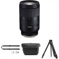 Tamron 28-75mm f/2.8 Di III RXD Lens for Sony E with Camera Bag, Strap, and Tripod Kit