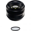 FUJIFILM XF 35mm f/1.4 R Lens with UV Filter Kit