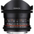 Rokinon 12mm T3.1 ED AS IF NCS UMC Cine DS Fisheye Lens for Nikon F Mount