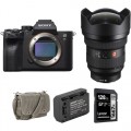 Sony Alpha a7R IV Mirrorless Digital Camera with 12-24mm f/2.8 Lens and Accessories Kit
