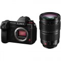 Panasonic Lumix DC-S1H Mirrorless Digital Camera with 24-70mm f/2.8 Lens Kit