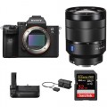 Sony Alpha a7 III Mirrorless Digital Camera with 24-70mm Lens and Vertical Grip Kit