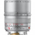 Leica APO-Summicron-M 75mm f/2 ASPH. Lens (Silver Anodized)