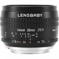 Lensbaby Velvet 28mm f/2.5 Lens for Canon EF (Black)
