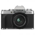 FUJIFILM X-T200 Mirrorless Digital Camera with 15-45mm Lens (Silver)