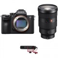 Sony Alpha a7R III Mirrorless Digital Camera with 24-70mm f/2.8 Lens and Microphone Kit