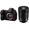 Panasonic Lumix DC-S1H Mirrorless Digital Camera with 24-105mm f/4 Lens Kit